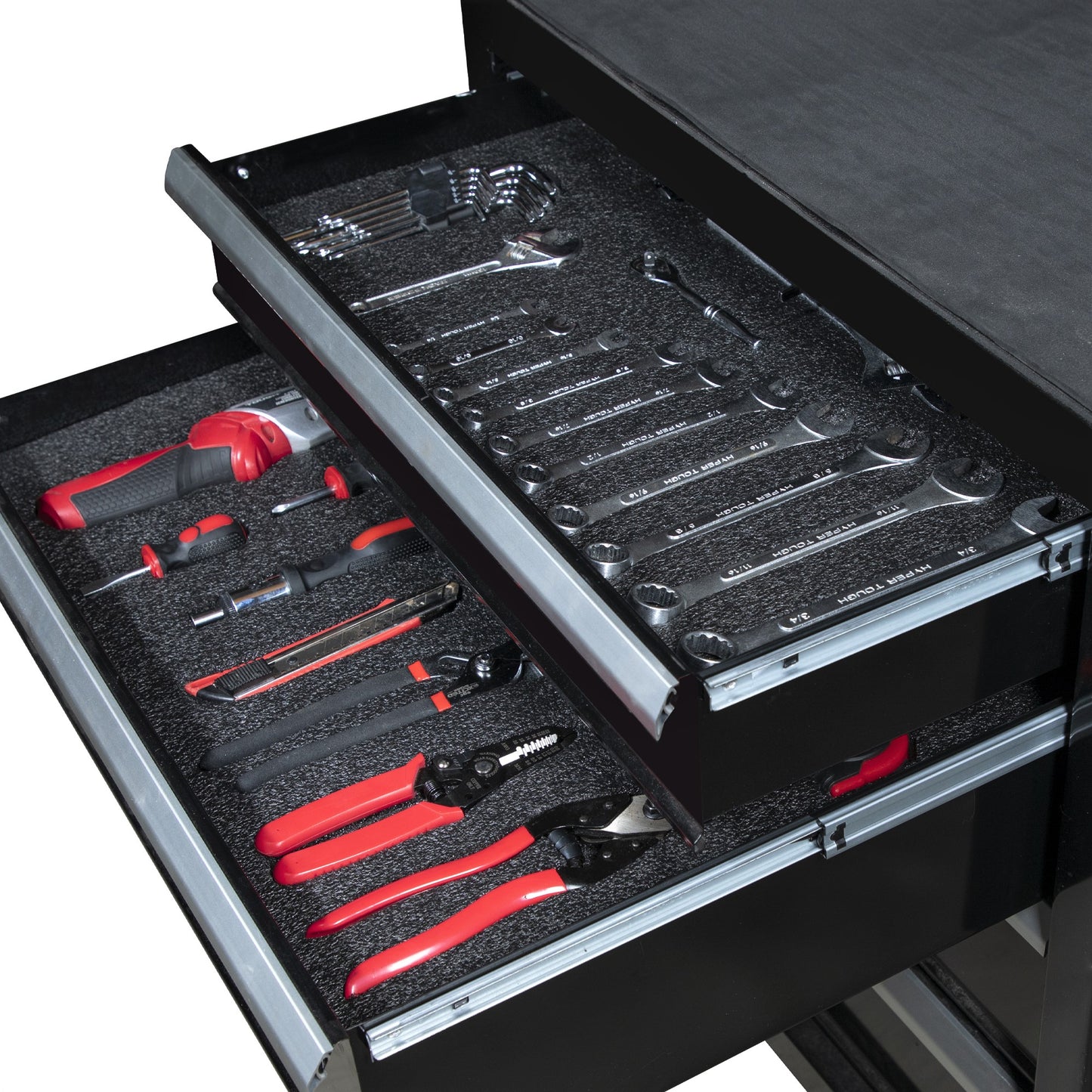 Tool Box Foam 3Pack 22x18x2 inch, Foam Inserts for Cases, Polyethylene Tool Foam Sheets, Drawer Foam Liner, Tool Box Organizers and Storage, Toolbox Shadow Organizer