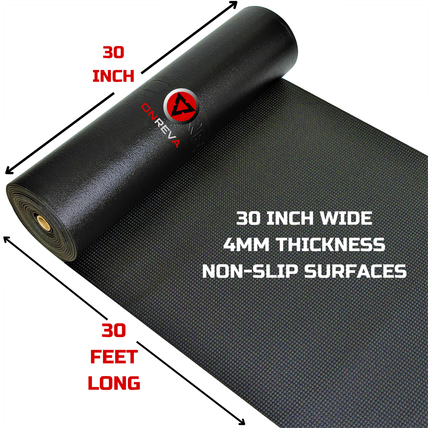 Tool Box Liner 30 inch Wide x 30 ft Large, Thick Heavy Duty Toolbox Drawer Liners, Rolling Tool Chest Foam Mat, Shelf Rubber Mat, Black Non-Slip Organizer Pad for Cabinet, Workbench