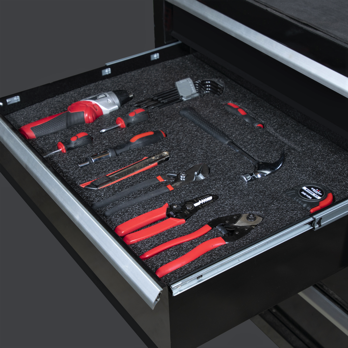 Tool Box Foam 3Pack 22x18x2 inch, Foam Inserts for Cases, Polyethylene Tool Foam Sheets, Drawer Foam Liner, Tool Box Organizers and Storage, Toolbox Shadow Organizer