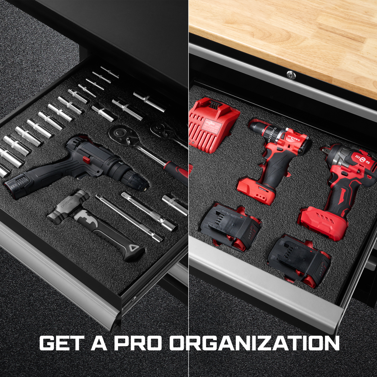 ONREVA Tool Box Foam Cutting Kit for Kaizen Foam & Shadow Foam – Utility Knife Set for Custom Tool Box Foam Inserts, Precision Foam Cutter Tools for Toolbox Organization