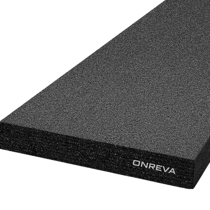 ONREVA Tool Box Foam Organizer 48x24x3 inch 1 PC, Kaizen Sheets for Pro Tool Control, Custom Tool Shadow Inserts for Cases & Drawers, High Density Polyethylene Foam, Black