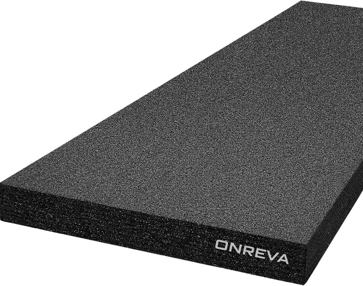 ONREVA Tool Box Foam Organizer 54x16x2 inch 1PC, Kaizen Sheets for Pro Tool Control, Custom Tool Shadow Inserts for Cases & Drawers, High Density Polyethylene Foam, Black