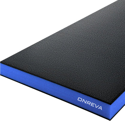 ONREVA Tool Box Foam Organizer 48x24x1.5 inch 1PC, Kaizen Sheets for Pro Tool Control, Custom Tool Shadow Inserts for Cases & Drawers, High Density Polyethylene Foam, Blue