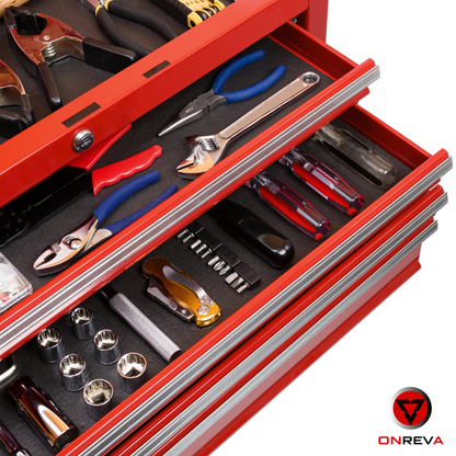 Tool Box Liner 16 inch Wide x 18 ft Large, Thick Heavy Duty Toolbox Drawer Liners, Rolling Tool Chest Liner Foam, Shelf Rubber Mat, Non-Slip Organizer Liner for Cabinet, Workbench