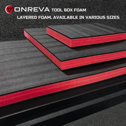 ONREVA Tool Box Foam 2Pack 38x16x2 Inch, Inserts For